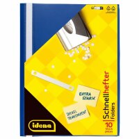 Idena 307061 - Schnellhefter A4 - PP - blau
