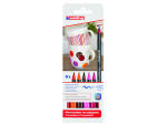Edding Porzellanpinselstift 4200 6er-Set warm colours