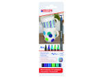 Edding Porzellanpinselstift 4200 6er-Set cool colours