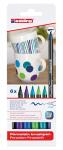 Edding Porzellanpinselstift 4200 6er-Set cool colours