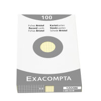 Exacompta NLH Exacompta Karteikarten A7 kariert ge