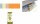 Exacompta Trennstreifen Recy 105x240 orange