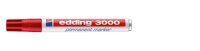 Edding Permanentmarker 3000 rot