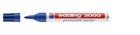 Edding Permanentmarker 3000 blau