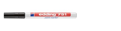 Edding Lackmarker 751 schwarz