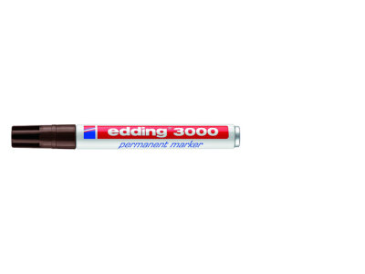Edding Permanentmarker 3000 dunkelbraun