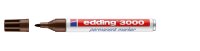 Edding Permanentmarker 3000 dunkelbraun