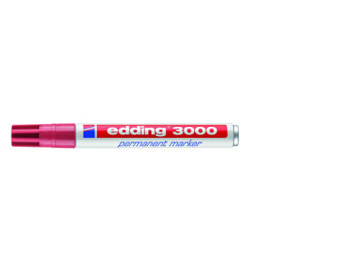 Edding Permanentmarker 3000 karminrot