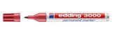 Edding Permanentmarker 3000 karminrot