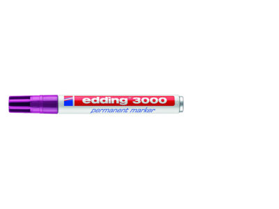 Edding Permanentmarker 3000 rotviolett