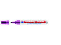 Edding Permanentmarker 3000 rotviolett
