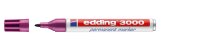 Edding Permanentmarker 3000 rotviolett