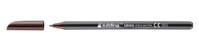 Edding Fasermaler fein 1200 dunkelbraun