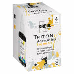 KREUL Triton Acrylic Ink 50 ml 4er Set Elegant Art