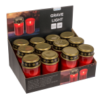 OOTB Grablicht mit LED125 x 7 cm rot