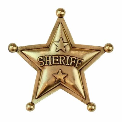Sheriffstern authentisch