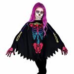 Kinder Poncho Skelett