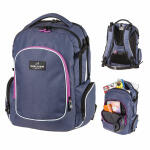 Schulrucksack Campus Evo blue ivy / pink WALKER 42117-267