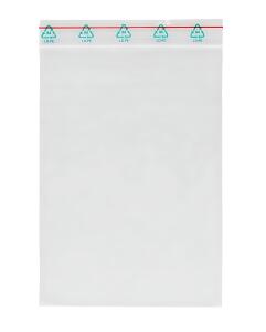 FSY Druckverschlussbeutel 170 x 120 mm, transparent, Druckverschluss