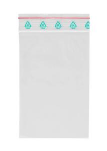 FSY Druckverschlussbeutel 120 x 80 mm, transparent, Druckverschluss, 1 Stück