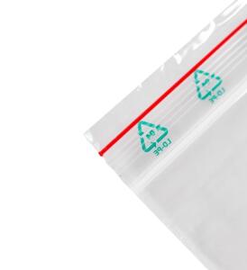 FSY Druckverschlussbeutel 1 Stück0 x 70 mm, transparent, Druckverschluss, 1 Stück