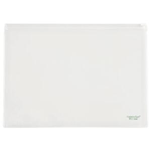 FSY Klarsicht-Sammelbeutel 255x360 mm, mit Plastik-Zip, EVA, Zipp transparent, 1 Stück