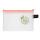 FSY PVC-freier Reißverschluss-Beutel A6, mit Zip, orange, 1 Stück