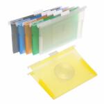 FSY PP-Hängemappe A4, Seitenfalten, 6er Set, farbig...