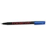 FSY FolderSys Permanent Marker PP/PVC, blau, 1 Stück