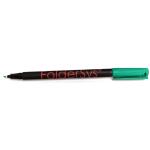 FSY FolderSys Permanent Marker PP/PVC, grün, 1...