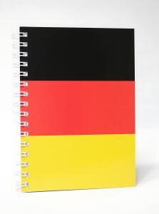 ADINA Premium Collegeblock "Deutschlandfahne" A5 dotted 80 Bl 90g/qm