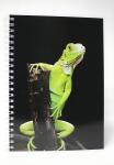 ADINA Premium Collegeblock "Leguan" A4 kariert...