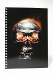 ADINA Premium Collegeblock "Totenkopf" A4 liniert 80 Blatt 90g/qm