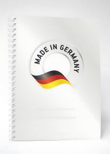 ADINA Premium Collegeblock "Made in Germany" A4 blanko 80 Bl 90g/qm