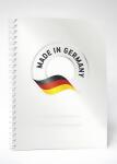ADINA Premium Collegeblock "Made in Germany" A4 blanko 80 Bl 90g/qm