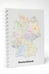ADINA Premium Collegeblock "Deutschland" A5 dotted 80 Blatt 90g/qm