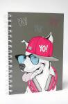 ADINA Premium Collegeblock "Yo!" A6 dotted 80...