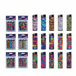 Feuerzeuge Electronic 3er  Blister sortierte Motive, 6...