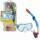 Schildkröt Schnorchelset  Barbados 2teilig, Kinder Schnorchelset mit Brille und Schnorchel,, durchgängiges Sicherheitsglas, flexibles Schnorchelrohr,, Spritzwasserschutz, verstellbares Kopfband,, aus hochwertigem Silikon MTS Sportartike