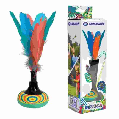 Schildkröt Handfederball  Peteca Neopren, mit weichem und griffigem Neoprenüberzug, 24 cm, 25 g MTS Sportartike