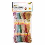 Stickgarn 26x 8m  13 Metallicfarben, folia MAX BRINGMANN