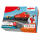 Märklin Modellbahn H0  Starter Set Hafenlogistik, Lokomotive mit Akkuantrieb und Magnetkupplung,, Vorwärts- und Rückwärtsfahrt, je 3 Geschwindigkeitsstufen,, 3 Soundfunktionen und ein Dreilicht-Spitzensignal,, Wagon mit stabilem Container zum Öffnen und B
