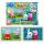 Malen nach Zahlen Bild  Peppa Pig, Ravensburger Bild mit Rahmen Serie Junior 5 Farben, ab 5 Jahren RAVENSBURGER