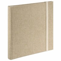 Fotoalbum 30x30cm  Tessuto beige, Jumboalbum zum...