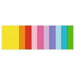 Ursus TRANSP.FALTBL.115G.15x15CM,100BL.10FARBEN.SORT.
