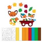 Ursus FENSTERBILD "AUTUMN JOY"8BL.FK,24,8x33CM,SORTIERT