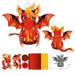 Ursus LATERNEN-BASTELSET "DRACHE"