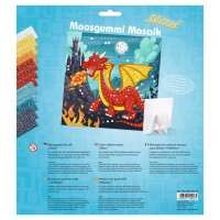 Ursus MOOSGUMMI MOSAIK "GLITTER DRACHE"