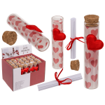 OOTB Glasfläschen mit Korkenverschluss Love