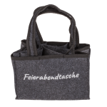 OOTB Flaschentasche aus Filz mit 6 Fächern